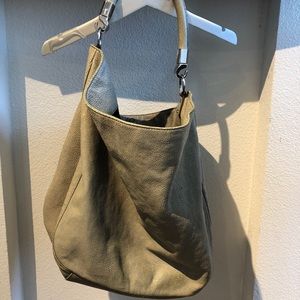 SOLD: Yves Saint Laurent stingray silver roady bag